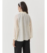 Blusa Semitransparente con Volantes para Mujer | MULAYA