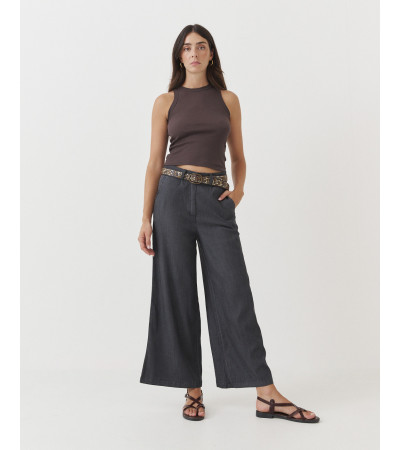 PANTALÓN WIDE LEG DENIM LIGERO LYOCELL | MULAYA