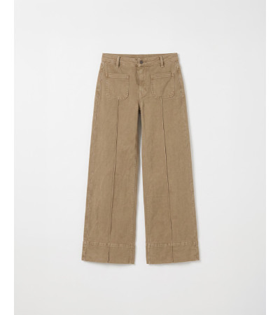 Jeans Wide Leg de Tiro Alto para Mujer | MULAYA
