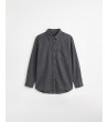 CAMISA DENIM LIGERO SOLAPA BOLSILLO MANGA LARGA | MULAYA