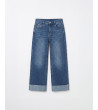 JEANS STRAIGHT CON FAJA INTERNA