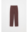 PANTALÓN BARREL FLUIDO CUADROS