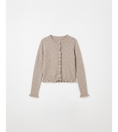 CARDIGAN PUNTO VOLANTES