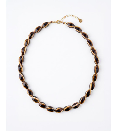 Collar de Cuentas Grandes Efecto Piedra para Mujer | MULAYA