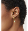 PENDIENTES ARO CON DIJE