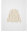 Blusa Semitransparente con Volantes para Mujer | MULAYA