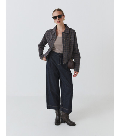 CHAQUETA VAQUERA CUADROS TARTÁN | MULAYA