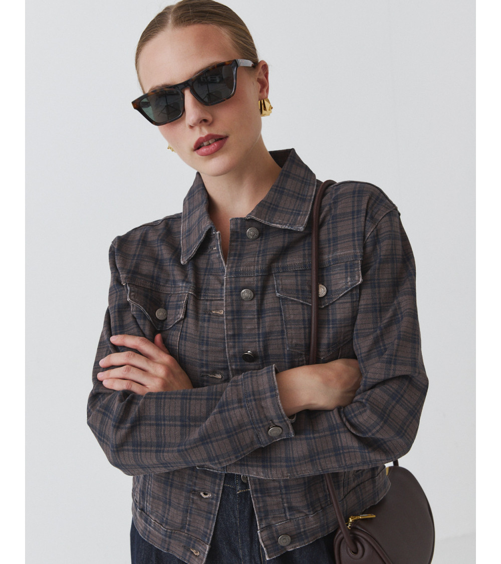 CHAQUETA VAQUERA CUADROS TARTÁN | MULAYA