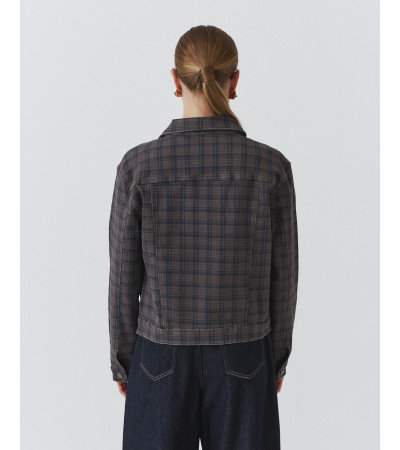 CHAQUETA VAQUERA CUADROS TARTÁN | MULAYA
