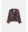 CHAQUETA FLUIDA ESTAMPADA | MULAYA