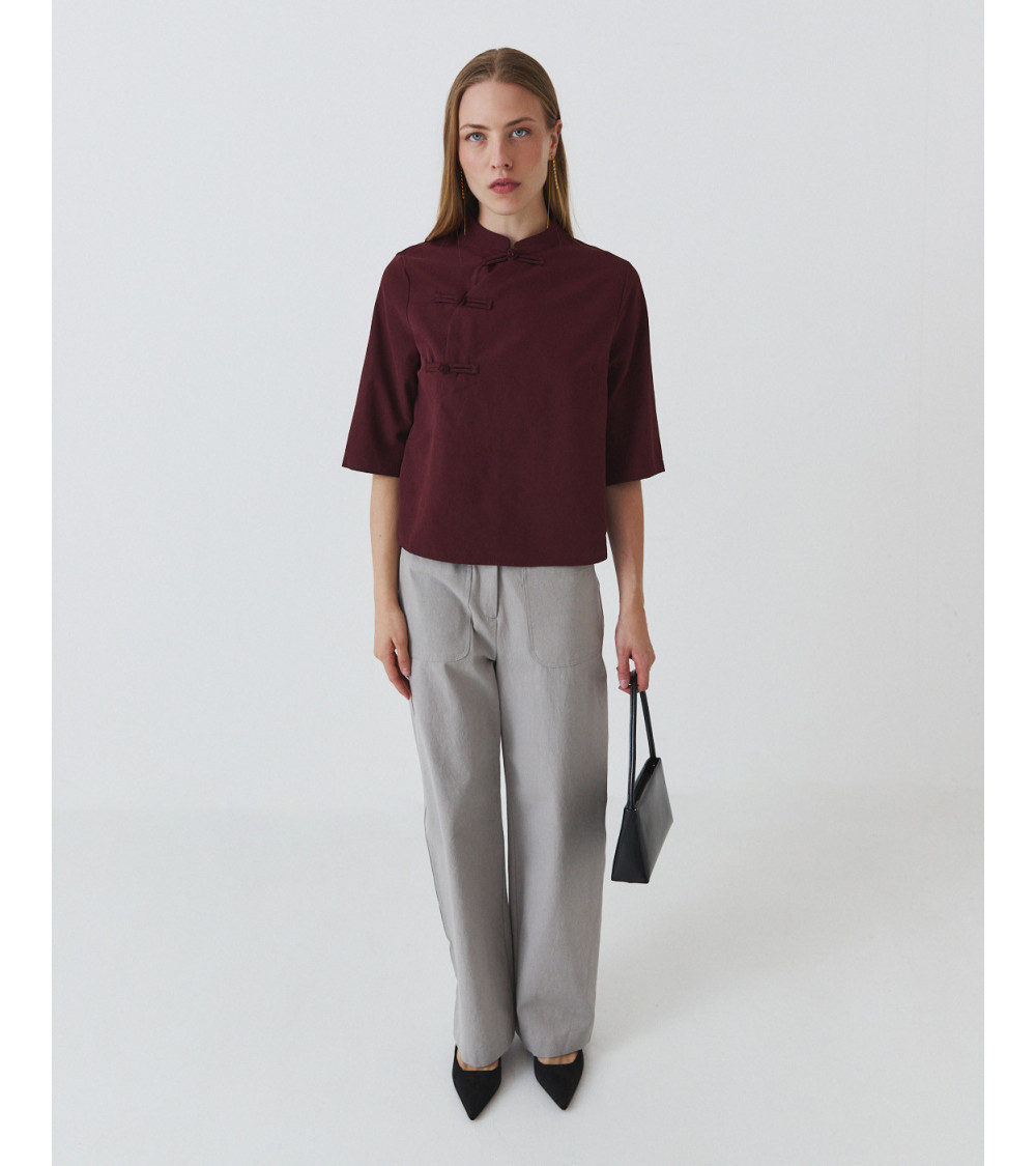 BLUSA ALAMARES MANGA FRANCESA | MULAYA
