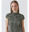 BLUSA QIPAO JACQUARD | MULAYA