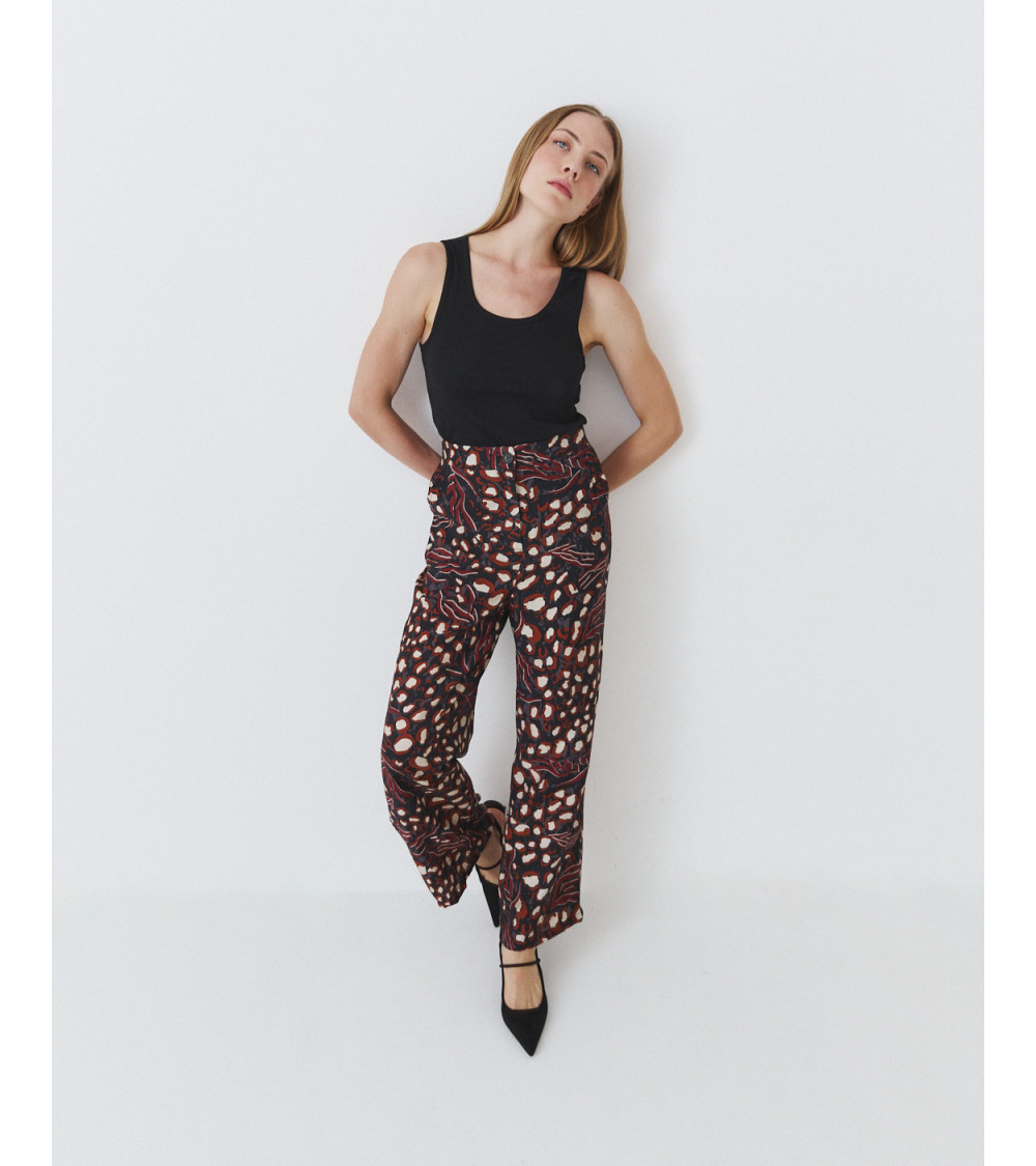 PANTALON FLUIDO ESTAMPADO | MULAYA