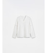 BLUSA MANGA LARGA PUNTILLA | MULAYA