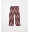 Pantalón recto con rayas para mujer | MULAYA
