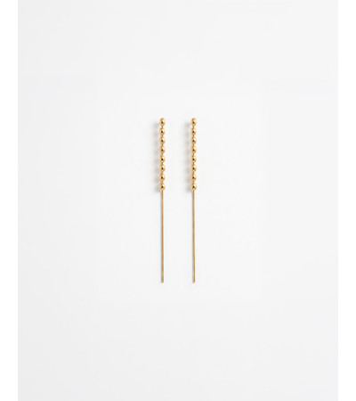 PENDIENTES LARGOS CUENTAS CADENA