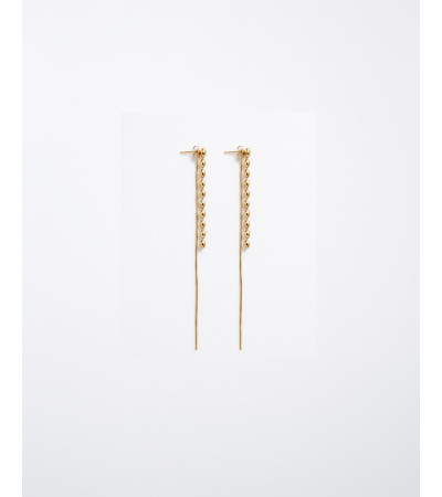 PENDIENTES LARGOS CUENTAS CADENA