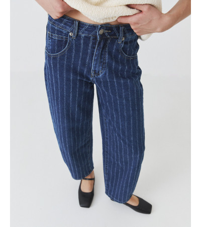 JEANS BALLOON EFECTO RAYADO