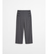 PANTALÓN RECTO ESTILO ORIENTAL CIERRE ALAMARES | MULAYA