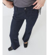 JEANS FLARE COSTURA
