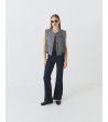 JEANS FLARE COSTURA