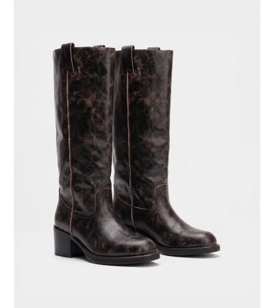 BOTA CAÑA ALTA BIKER | MULAYA