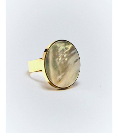 ANILLO CIRCULAR EFECTO PIEDRA