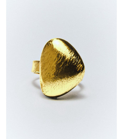 ANILLO ROCA DORADO