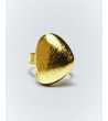 ANILLO ROCA DORADO