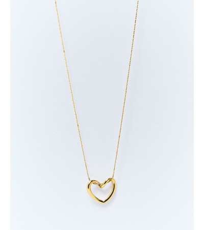 COLLAR CADENA CORAZÓN