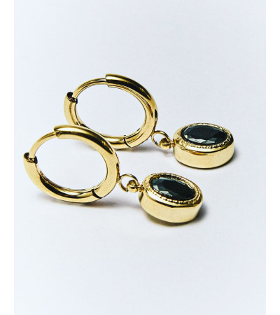 PENDIENTES ARO CON DIJE