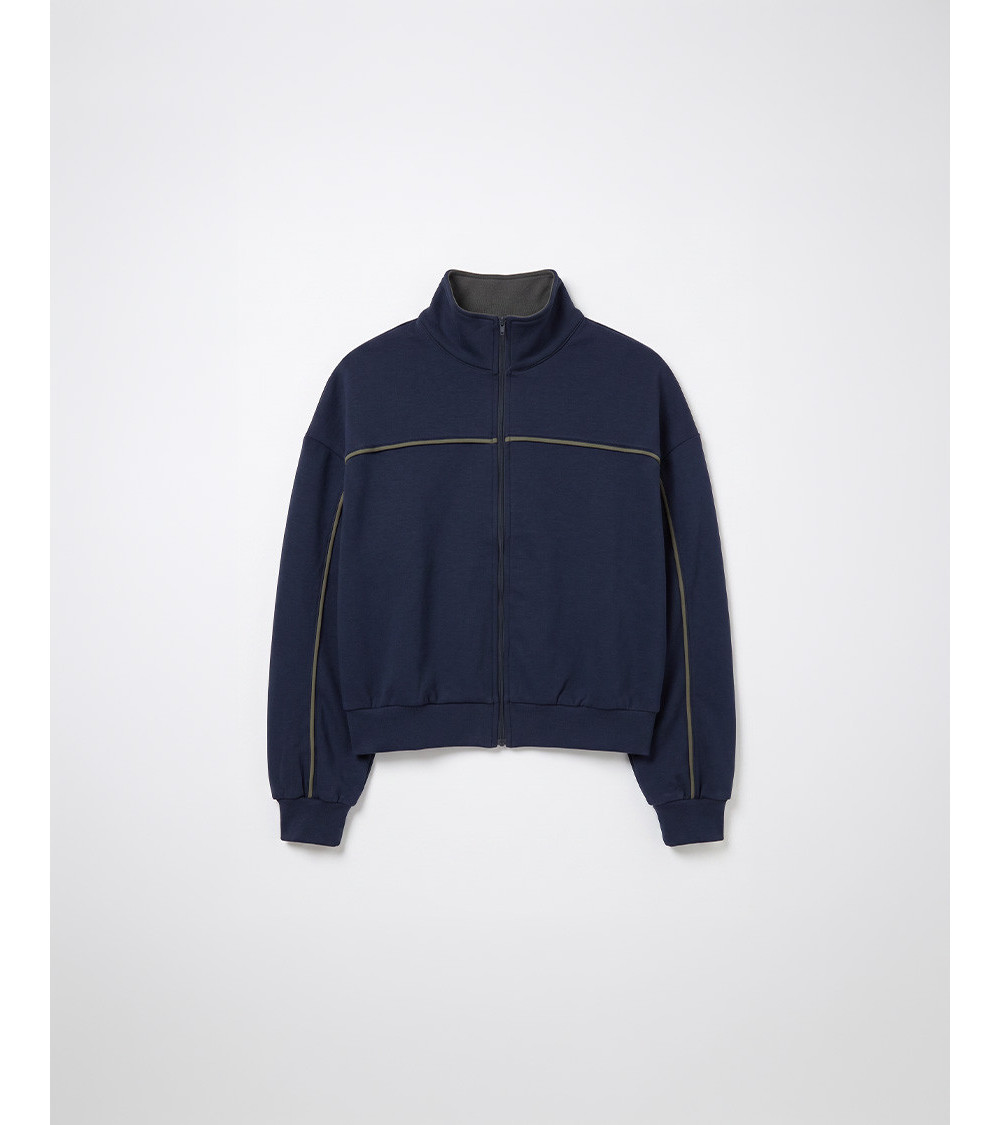 SUDADERA HALTER CREMALLERA METÁLICA VIVOS | MULAYA