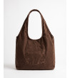 BOLSO SHOPPER DENIM BOTÓN IMANTADO BOLSILLO INTERNO | MULAYA