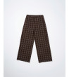 PANTALÓN WIDE LEG CUADROS | MULAYA