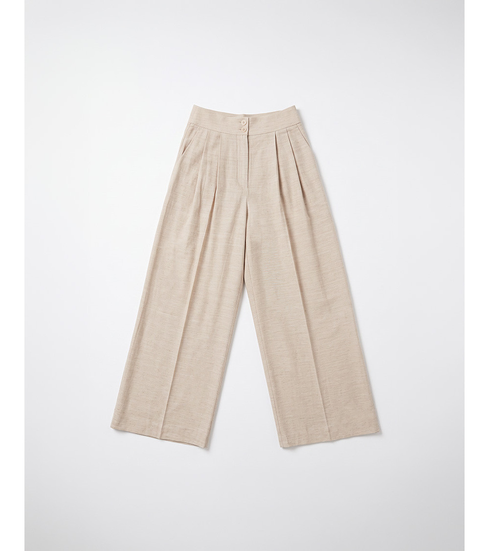 PANTALÓN PALAZZO LINO | MULAYA
