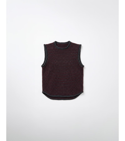 CHALECO CUELLO REDONDO RAYAS | MULAYA