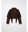 CHAQUETA ANTE FLECOS | MULAYA