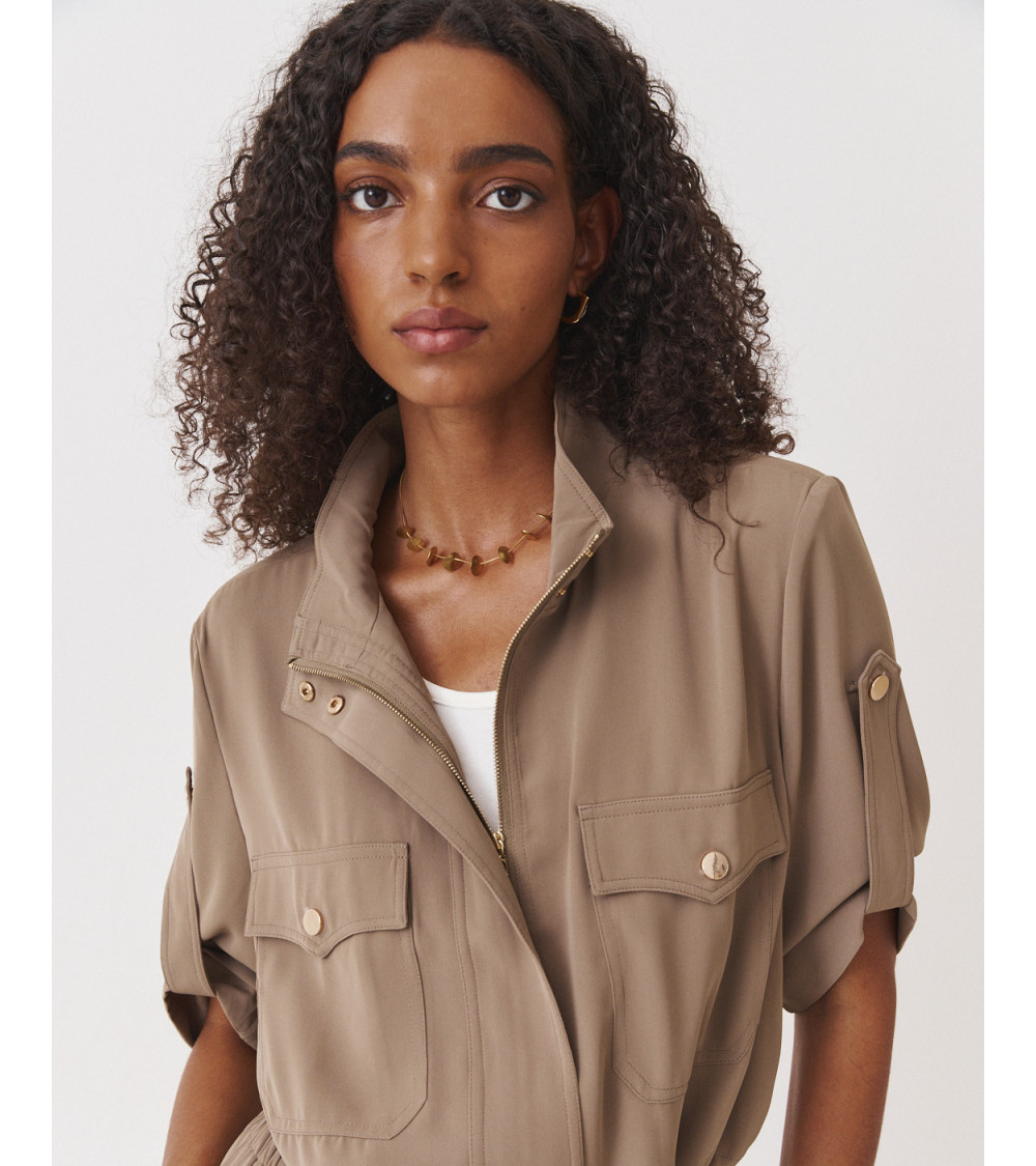 CHAQUETA FLUIDA BOLSILLOS | MULAYA