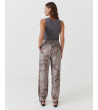 PANTALÓN BOMBACHO PAISLEY CON BANDA BOTÓN | MULAYA