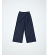 JEANS WIDE LEG CON CINTURA TIPO FALDA | MULAYA