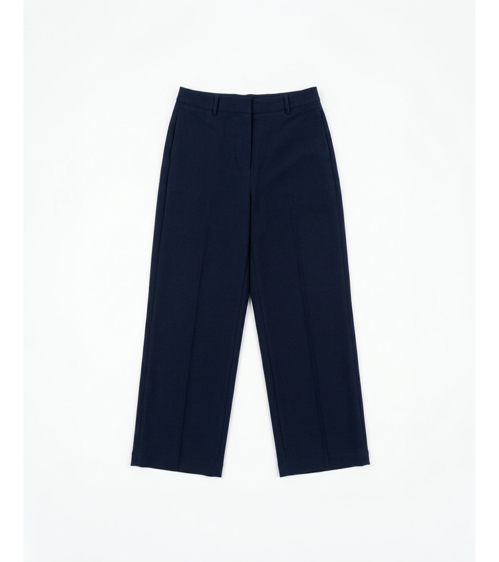 PANTALÓN STRAIGHT VESTIR CON BOLSILLOS LATERALES | MULAYA
