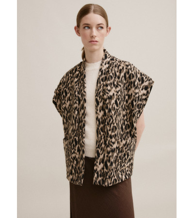 CHALECO ANIMAL PRINT