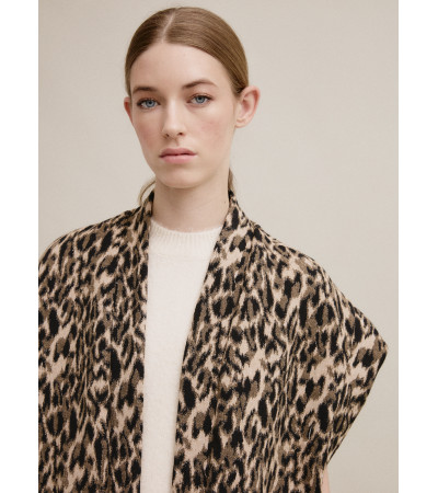 CHALECO ANIMAL PRINT