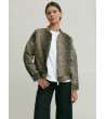 CHAQUETA BOMBER ANIMAL PRINT