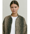 CHAQUETA BOMBER ANIMAL PRINT