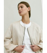 CHAQUETA BOMBER EFECTO ANTE