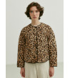 CHAQUETA ACOLCHADA LEOPARDO