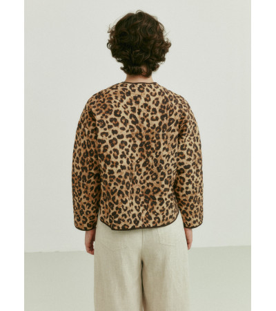 CHAQUETA ACOLCHADA LEOPARDO