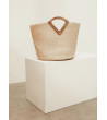 BOLSO RAFIA Y MADERA