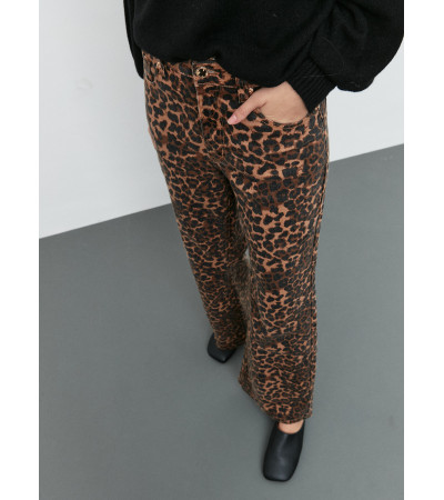 PANTALÓN LEOPARDO WIDE LEG